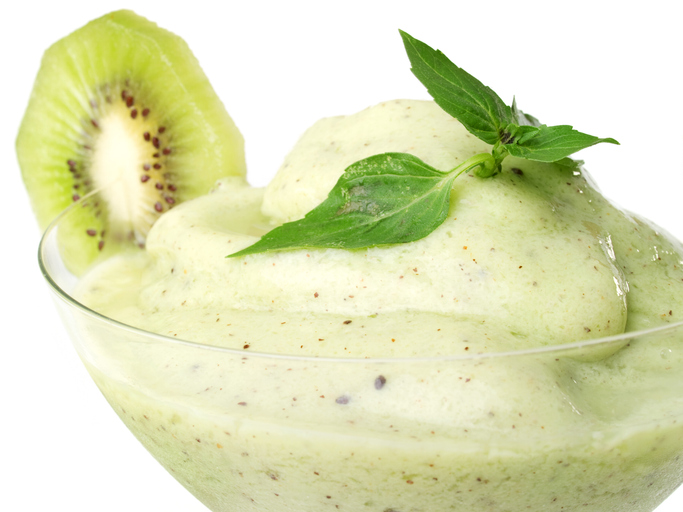 gelato al kiwi