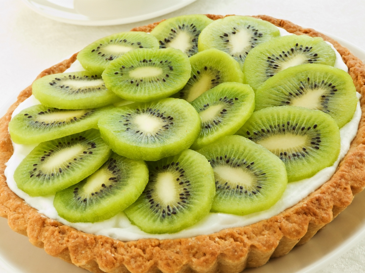 crostata di kiwi